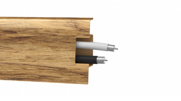 Плинтус ПВХ Arbiton - MACK 60 мм ДУБ ЛАПЛАНТ 86 60х20х2500